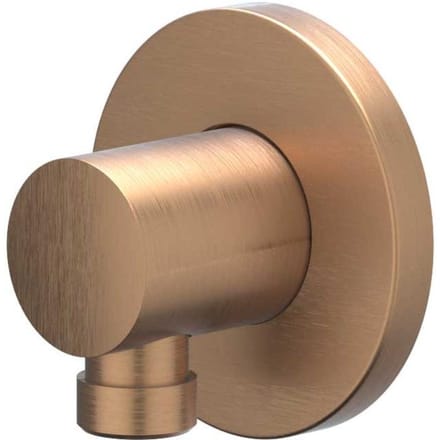 IVY Toebehoren Wanduitlaat 1/2" Geborsteld mat koper PVD