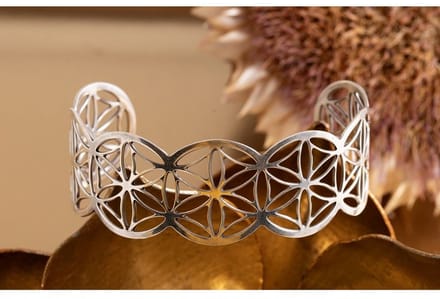 Levensbloem armband klein