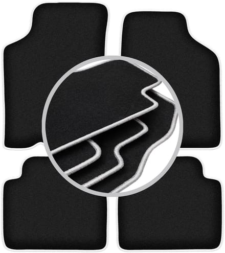CARLUX-SILVER automatten voor: Kia Sephia I sedan (1994-1997)