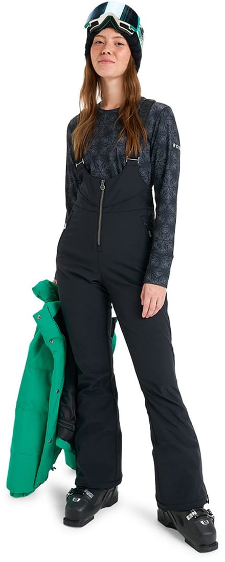 Roxy Summit Bib Broek Zwart L Vrouw
