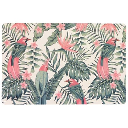 Unique Living - Placemat Dessin 3 - Rechthoekig - Polyester - Multicolor - 43,5x28,5cm