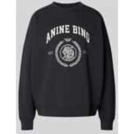 oversized fit sweatshirt met logoprint