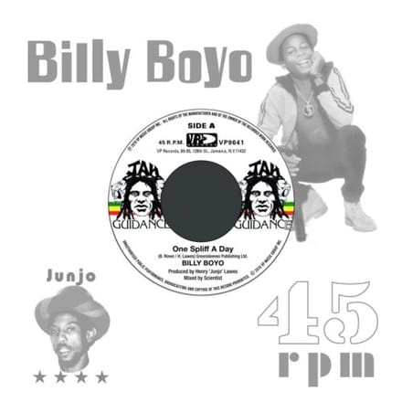 Billy Boyo & Roots Radics - One Spliff A Day/One Dub A Day (7" Single)