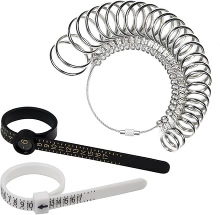 Meetinstrument Set voor Nauwkeurige Ringmaten EU UK VS