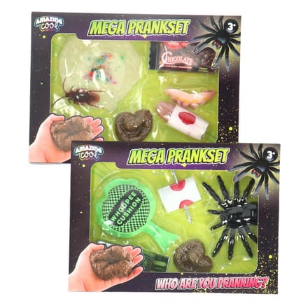 Amazing Cool mega prank set - grappige speelgoedset voor kinderen.
