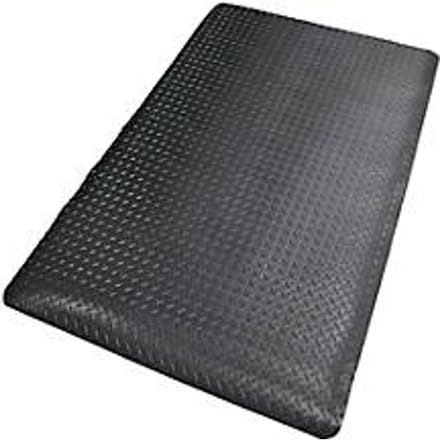 Vloerbedekking dekplaat, pvc-schuim 900 mm Zwart