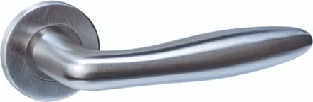 Intersteel Deurkruk Q 03 op rozet verdekt ø52x6mm rvs