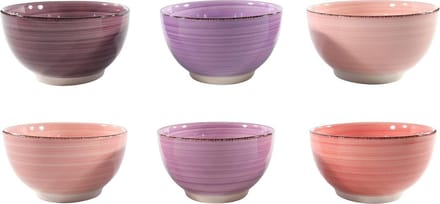 Schaal - Ø1 4Cm - Mykonos - Assorti 6 Stuks