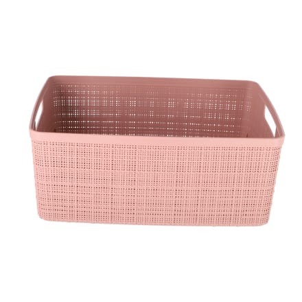 Curver Jute Opbergmand M - 12 liter - Roze