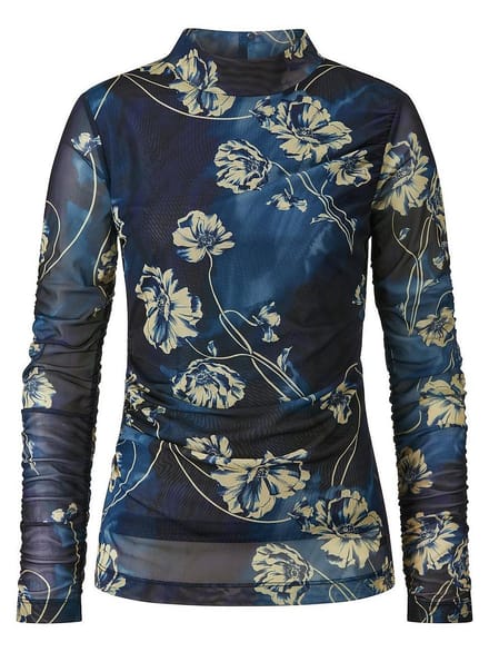 Mesh-shirt Van TALBOT RUNHOF X PETER HAHN blauw