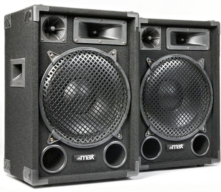 SkyTec MAX12 disco speakerset 12 1400W