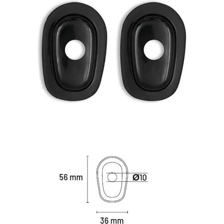 Motorfiets richtingaanwijzer adapter Taac AF06 YAMAHA