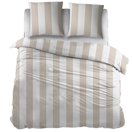 Snoozing Kristy Dekbedovertrek - Extra breed - 260x200/220 cm - Beige