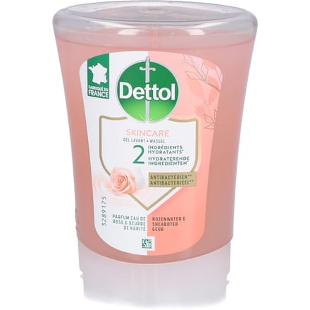 Dettol No Touch Handzeep Navulling Rozenwater & Sheabutter - 250 ml