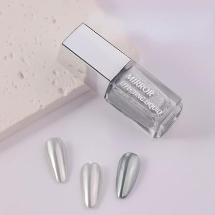 5ml Magic Chrome Vloeibaar Aurora Poeder Metallic Spiegeleffect Nagellak DIY Nail Art Decoratie