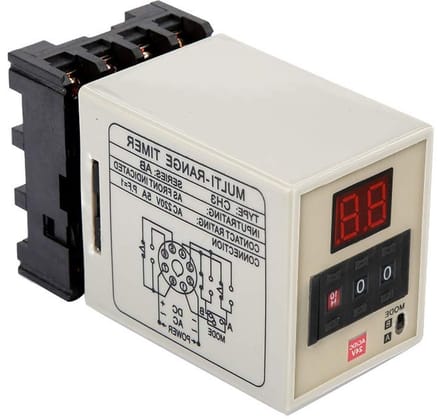 Vertragingstijd relais 0.01S-99H met dubbele modus en LED-display voor AC/DC 24V toepassingen