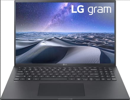 LG Gram - 16” Intel i7 - 16GB/512GB - black