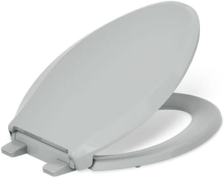 Langwerpige Toiletbril met Soft Close en Easy Clean Montage