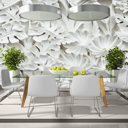 Fotobehang XXL - Alabaster Garden II
