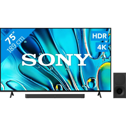 Sony Bravia 3 75" 4K Led (2025) + Sony HT-S400