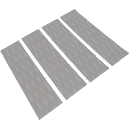 4 stuks surfplank tractie pads surf front tractie antislip pad voor skimboards kajak Grey grijs