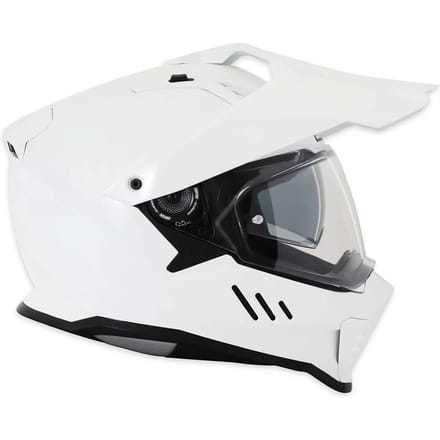 Simpson Xcursion Solid Wit Adventure Integraalhelm - Helm