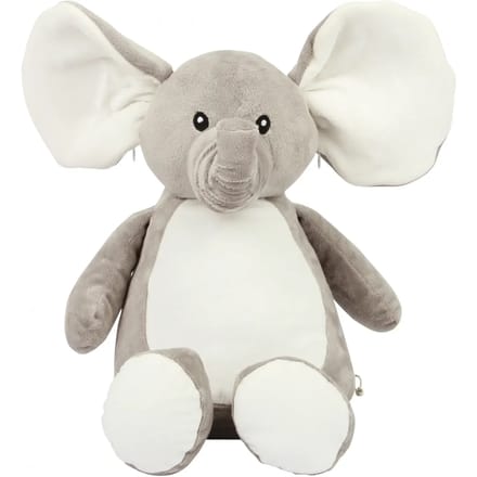 Pluche Mumbles met rits Éléphan