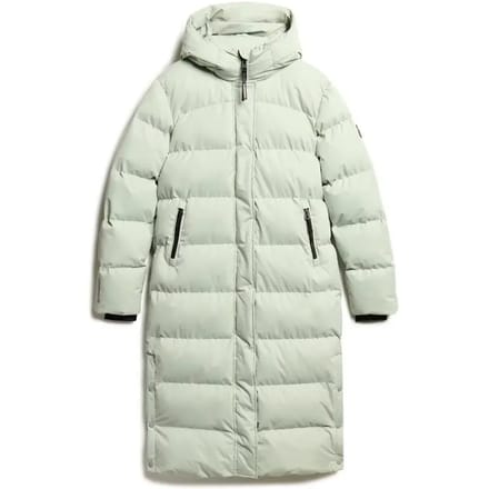 Superdry MICROFIBRE LONGLINE PUFFER JKT Dames Jas - Maat S