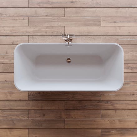 SPALINA - Vrijstaand bad - Stellar 170 blanche, 170 x75 x56 cm, Wit
