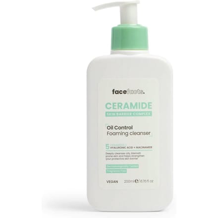 Face Facts Ceramide Oil Control Foaming Cleanser 200 ml