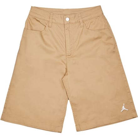 Jordan Jort Korte Broeken Kinder - Bruin - Maat 137 - 147 CM - Katoen Keperbinding