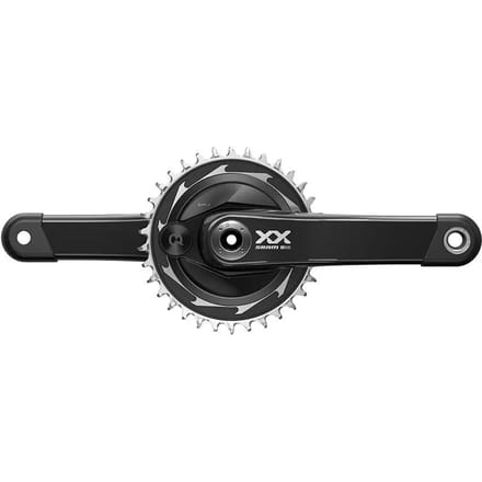 Sram Xxsl Eagle Spider Q174 Cl55 Dub Crankstel Met Vermogensmeter Zilver 170 mm / 34t