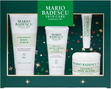 Mario Badescu Best of Body Essentials 4 Piece Kit Lichaamsset