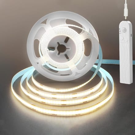 Oplaadbare LED Strip met PIR Bewegingssensor en Dimfunctie - USB Oplaadbaar - 2 Meter