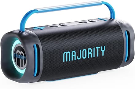 Majority Move 4 - Bluetooth Speaker - Draagbaar - 70W - 30 uur Batterij - Waterdicht - IP67 - Zwart