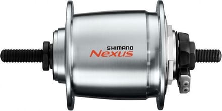 Dynamo naaf SHIMANO DH-C6000-1R 36 gaats 6V/1,5 Watt voor rollerbrake - zilver