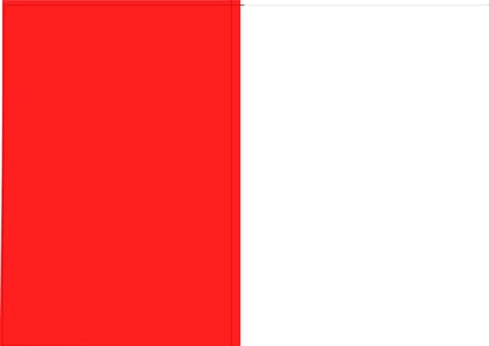 Vlag Pecq 150x225cm