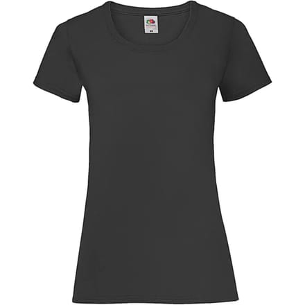 Dames-T-shirt Fruit of the Loom Valueweight