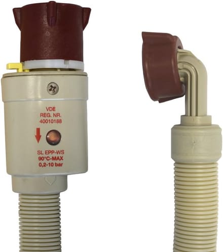 Veiligheidstoevoerslang met Aquastop voor Wasmachine en Vaatwasser - 2,5 Meter Grijs