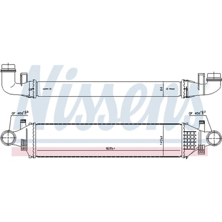 Intercooler NISSENS 96334