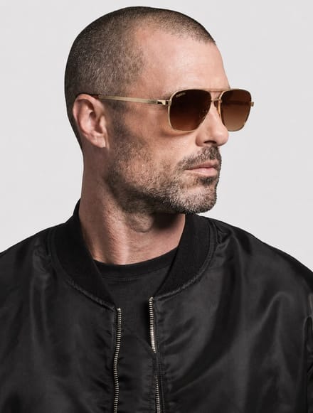 Perista Zonnebril Pilot 007 - Zonnebril - heren - bruin - zomertrend