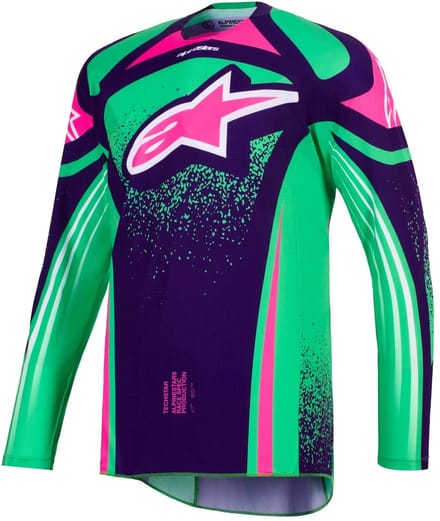 Alpinestars Techstar Nomur Trui Met Lange Mouwen Groen 2XL Man