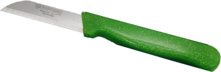 RÖR Solingen Schilmesje – RVS Glad – 15,5 cm – Diamant Glitter – Groen