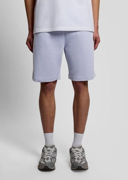 Korte Broek Lyle &amp; Scott ML414VOGT PLAIN SWEATSHORT-Y128 BUBBLE BLUE