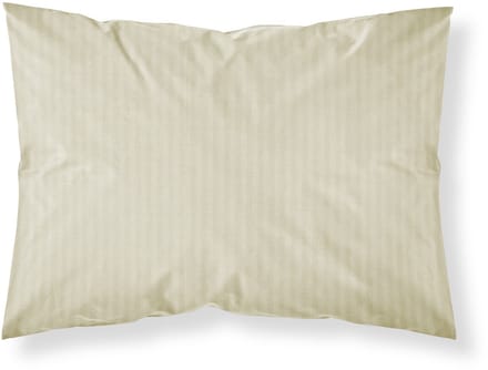 Kussensloop Pure 50x60 Adamaszek Katoen Crème Gestreept