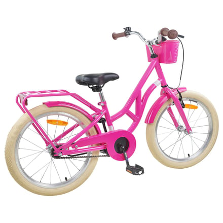 vidaXL - Kinderfiets - 24 - Inch - voor - 8-12 - jaar - oud - Donkerroze