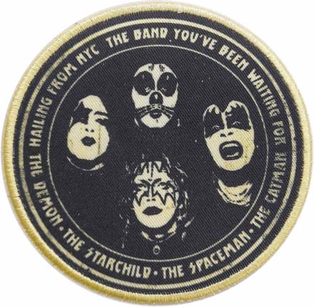Kiss - Hailing From NYC Patch - Multicolours