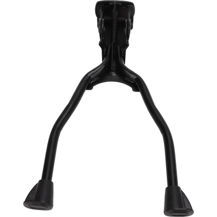 Fiets Standaard Verstelbaar Opvouwbaar Anti-Slip Mountainbike Driehoek Dubbele Poot Standaard Ondersteuning black