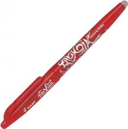 PILOT FriXion Ball Rollerball Pen Rood 0.7mm - Uitwisbaar met Gum