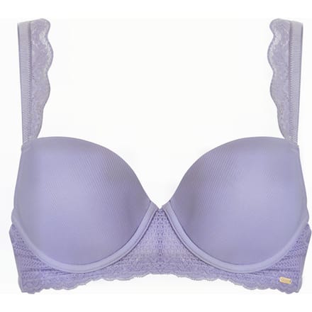 Livera Co Bra Tshirt Donna Micro Rib Turtledove Taglia: D70 | Reggiseni Outlet | Donna
